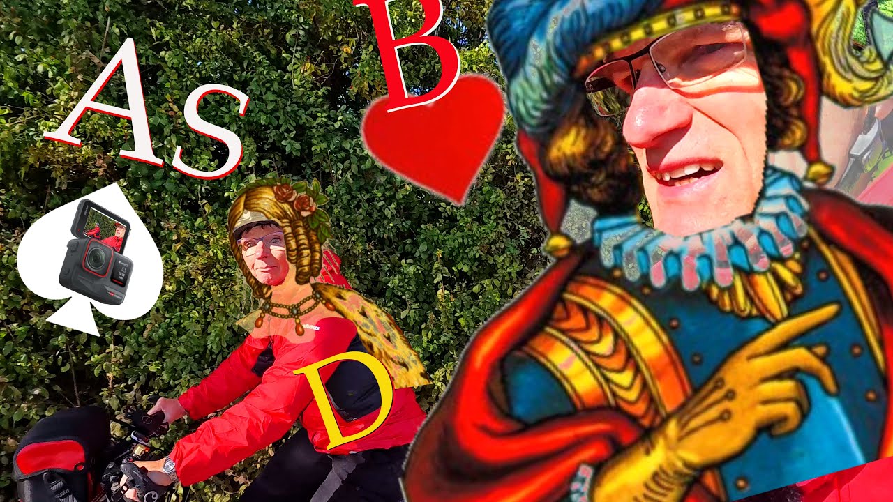 Dame Bube As Radtour | Unsere Neue