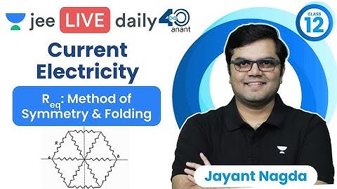 Current Electricity L10 | Method of Symmetry & Folding | #jee2024 #jee2025 #jeephysics #jayant_nagda