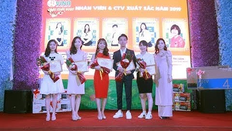 Trao thưởng nhân viên xuất sắc năm 2019 - Tiệc tất niên SUVINA - Chào xuân 2020
