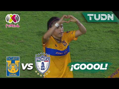 ¡SENTENCIAN! Ovalle consigue el cuarto | Tigres 4-2 Pachuca | AP2023 Liga Mx Femenil J5 | TUDN