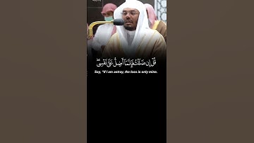 "وحيل بينهم وبين ما يشتهون _ تلاوة خاشعة رائعه بصوت الشيخ ياسر الدوسري ❤️😔💚