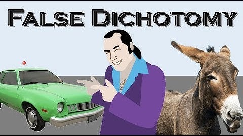 Learning Logic  []  The False Dichotomy Fallacy..............#44
