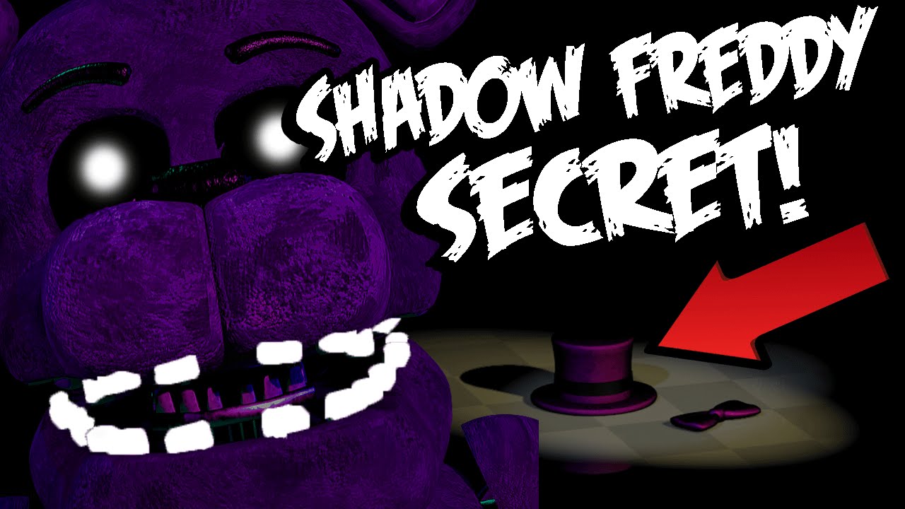 Five Nights at Freddys 4: SHADOW FREDDY Makes A Return? NEW SECRET