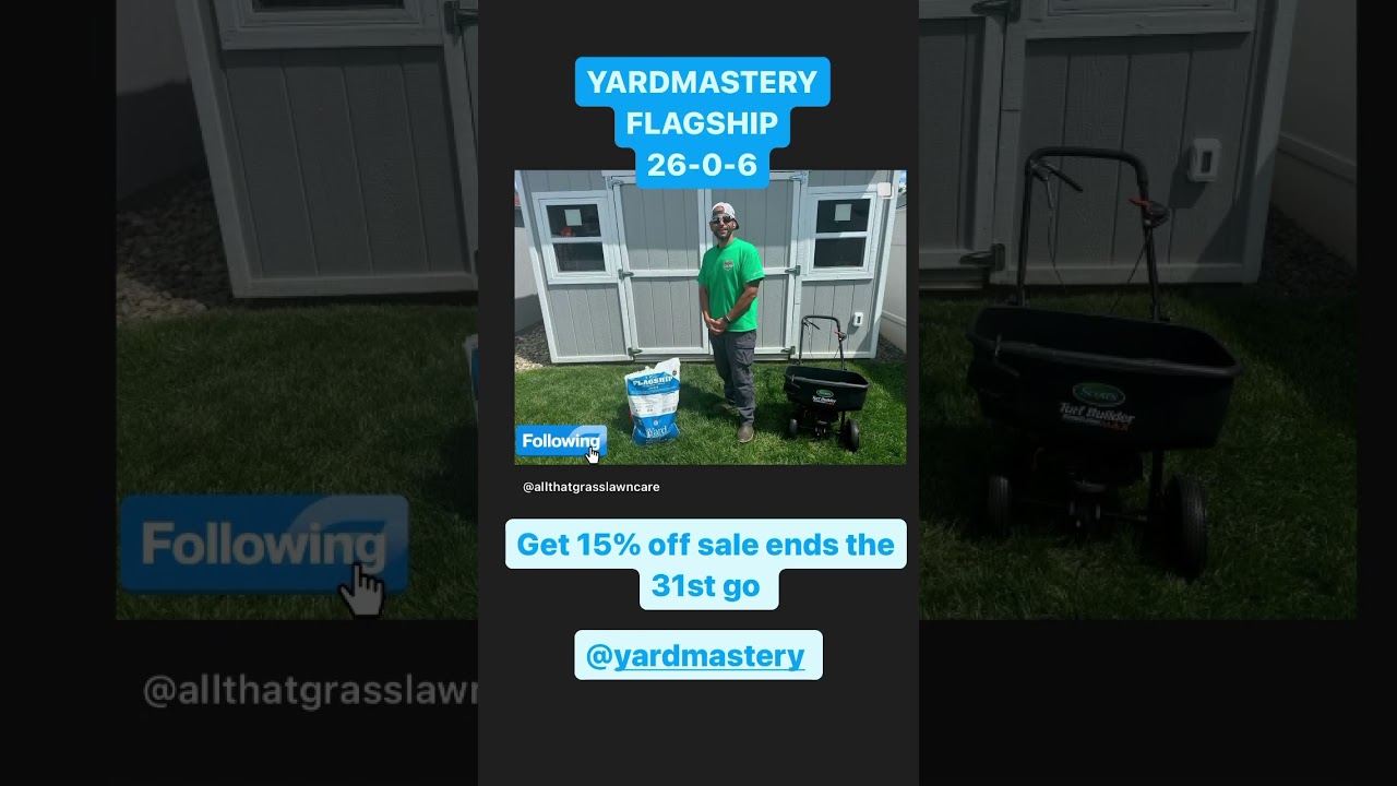 Yard Mastery flagship 26-0-6 