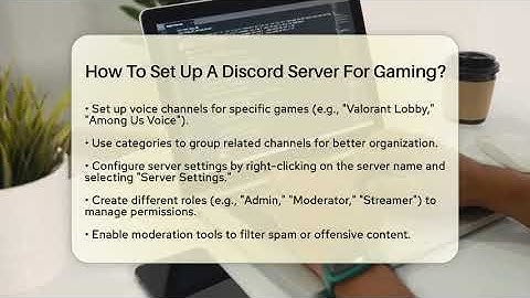 How To Set Up A Discord Server For Gaming? - Be App Savvy