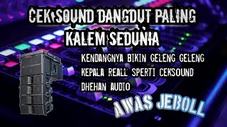 Download Lagu Cek sound dangdut kalem banget cocok buat nemenin ngopi bass kalem syahdu MP3