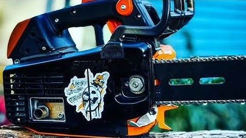 STIHL MS200T ... 10 MINUTES OF THE "GOAT"... JCS ported/Custom 200s