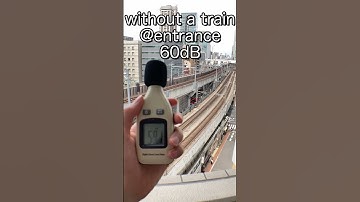 how noisy if you live only 10 meter away from Shinkansen ? #apartment #rent #tokyo #noise #shorts