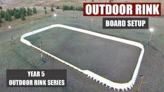 Setting up Outdoor Hockey Rink Boards | ODR Setup | NiceRink Tallboys by DIY PETE 20,769 views 5 months ago 12 minutes, 8 seconds