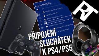 Jak připojit sluchátka k PS4 - Jak připojit sluchátka s mikrofonem k PS4/PS5 - PlayStation