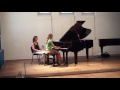 Toonmoment piano Sandra (11/06/2017 MAGO)