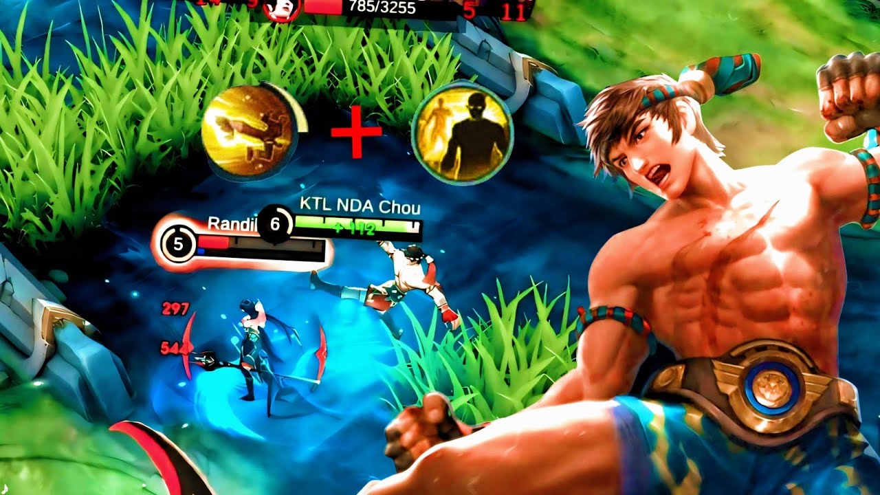 TUTORIAL MONTAGE ULTI FLICKER CHOU SANGAT LAH MUDAH.-MOBILE LEGENDS KHUSUS UNTUK FREESTYLE