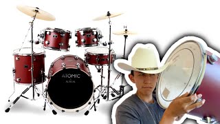 Bateria ATOMIC BY AUREAL Reviews Completo! Asi suena‼️