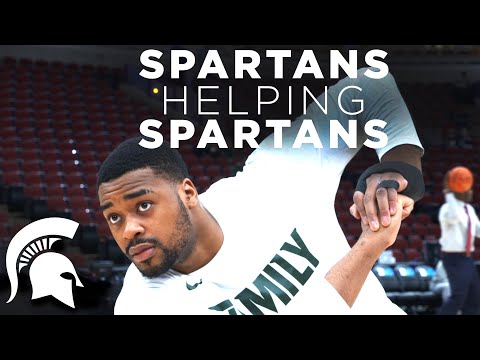 Spartan engineers create special brace for MSU basketball’s Nick Ward