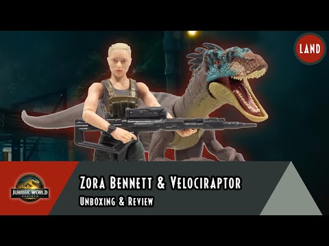 Zora Bennett & Velociraptor REVIEW | Jurassic World Rebirth Storypack | #JurassicWorldRebirth