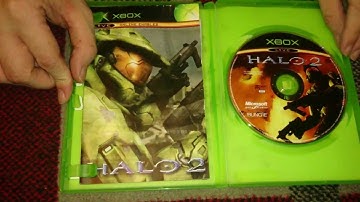 Nostalgamer Unboxes Halo 2 Two On Microsoft Xbox UK PAL System Version