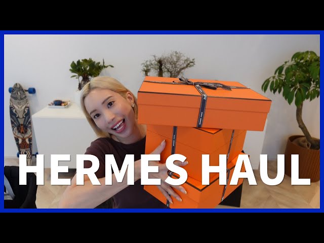 Hermès Purchases] Unboxing the bag and jewelry I bought at a