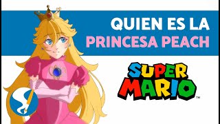 Como dibujar a la PRINCESA PEACH y su HISTORIA 👑🍑 SUPER MARIO BROS