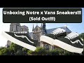 Unboxing NOTRE X VANS Sneakers!!!(SOLD OUT!!!)