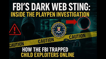 THE PLAYPEN INVESTIGATION – How the FBI took over and ran a dark web child exploitation site.