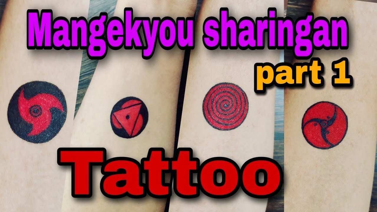 Anime Ninja Sharingan Tattoo Sticker Cosplay Costumes Props Accessories  Sets - AliExpress