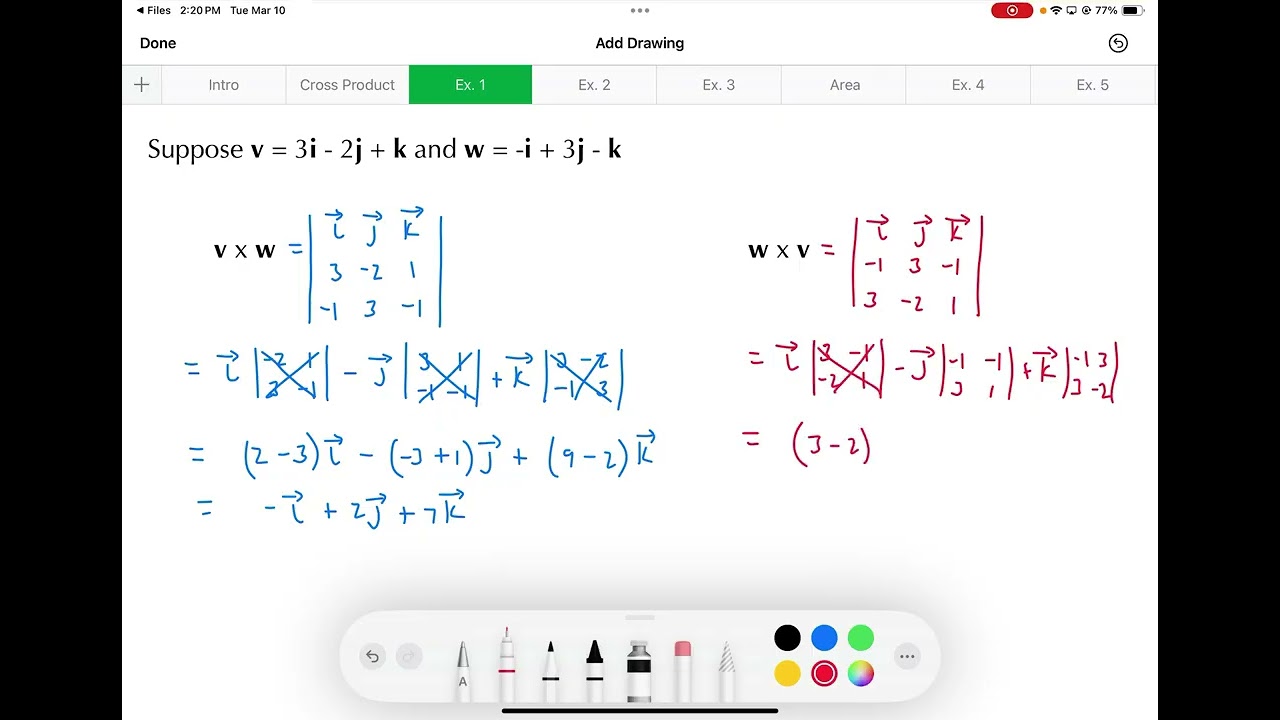 HPC 9.3 - Cross Products #1 