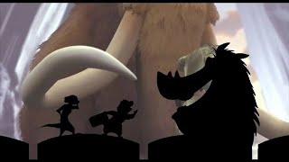 Timon and Pumbaa Rewind Ice Age