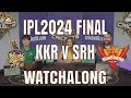 Ipl2024 final kkr v srh watchalong from cricket8