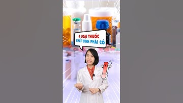 Top 4 loại thuốc cần có trong tủ thuốc gia đình vào mùa đông #tuthuocgiadinh #siroho #duocsithuydung