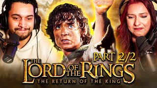 THE LORD OF THE RINGS: THE RETURN OF THE KING (2003) MOVIE REACTION PART 2 - FIRST TIME WATCHING