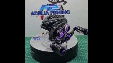 Pemasangan Drag Clicker Adelia Fishing di reel Shimano Metanium DC 71XG.