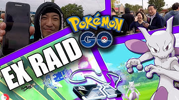WE MEET AGAIN MEWTWO! MY SECOND EX RAID! MEWTWO RAID POKEMON GO!