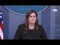 6/14/18: White House Press Briefing