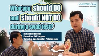 What You Should Do And Should Not Do During A Swab Test?