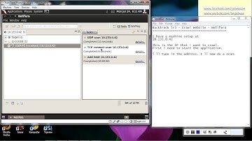 Backtrack 5r3 - Crawl Website using Netifera