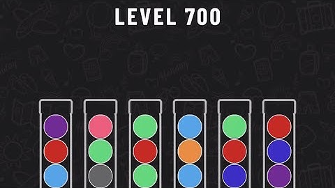 Ball Sort Puzzle Level 700 #ballsortpuzzle #ballsortpuzzlegameplay #puzzlegame #mobilegames