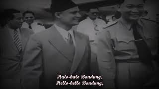 Halo-Halo Bandung - Indonesian Patriotic song (RARE VERSION)