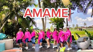 Amame line dance Demo by HappyMoms Bali