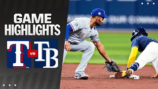 Rangers vs. Rays Game Highlights (4/2/24) | MLB Highlights