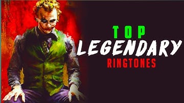 Top 5 Best Legendary Ringtones 2021 | English Ringtones | Download Now