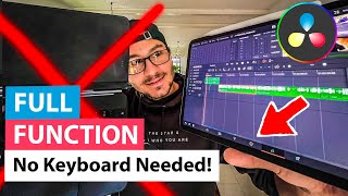 FULL DaVinci Resolve iPad (NO KEYBOARD NEEDED!!!)