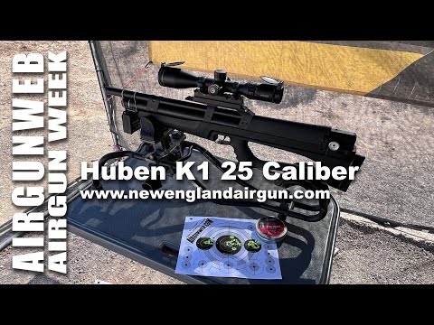 AIRGUN WEEK 2022 - Huben K1 .25 Caliber Semi-Automatic Hammerless PCP - Simply amazing!