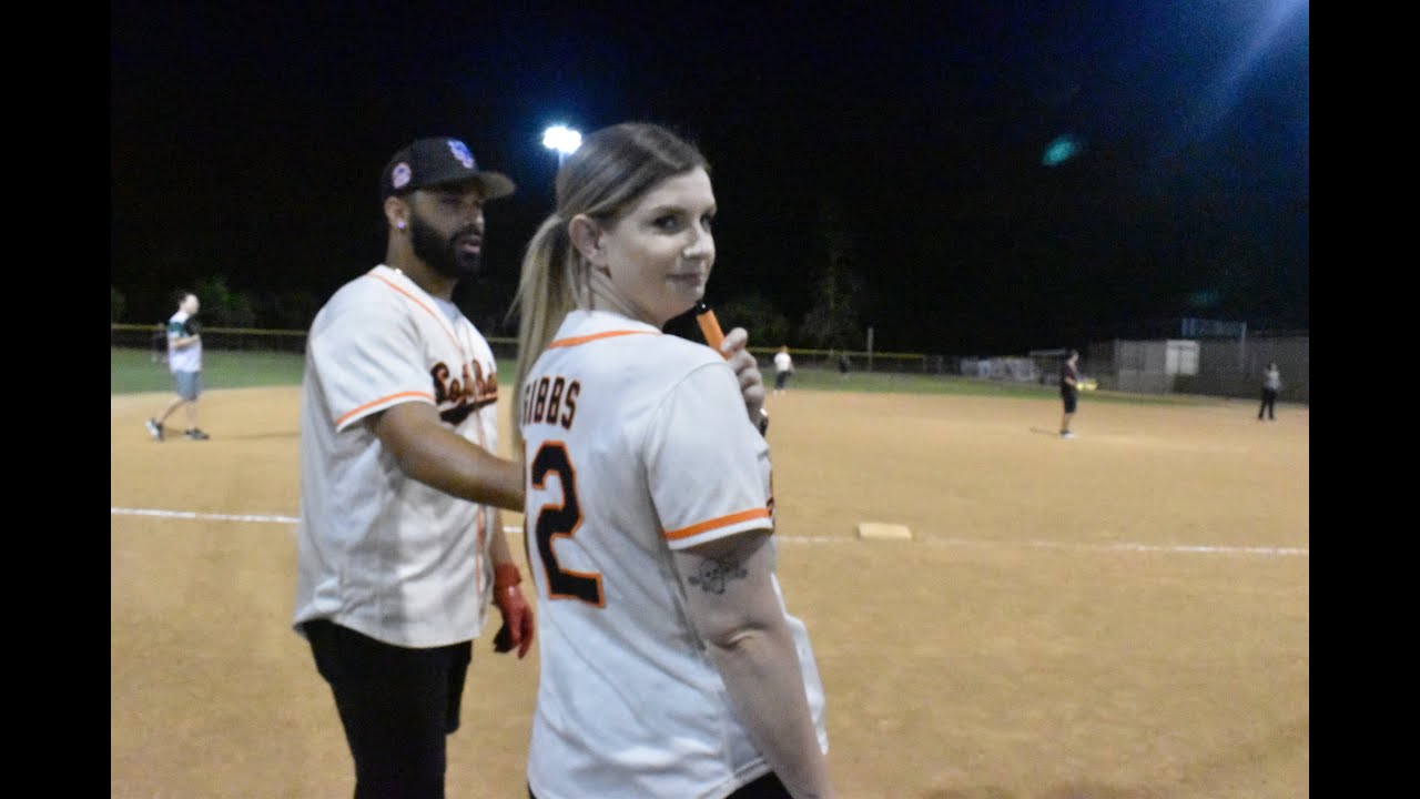 Heather Mic'd Up #softball #slowpitchsoftball #micdup #australia #funny