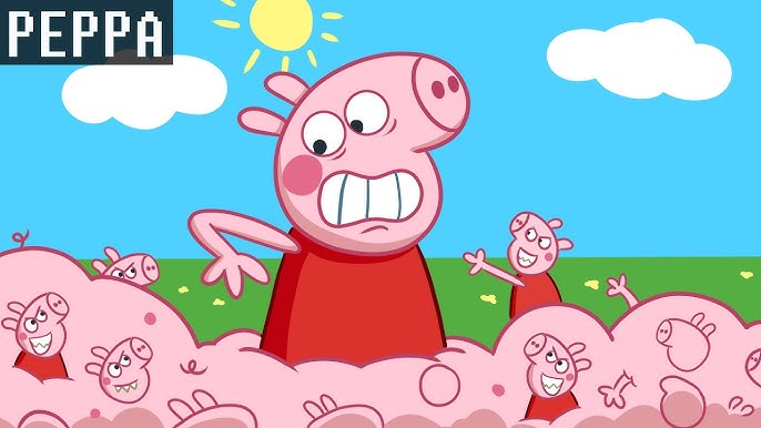 C'est le bombardement : on attaque Peppa Pig avec des petards clac doigt !  