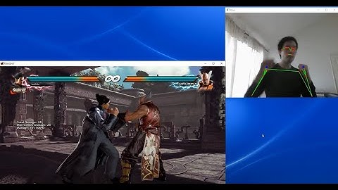 A Demo Using AI Pose Estimation to Play Tekken 7 Through Webcam