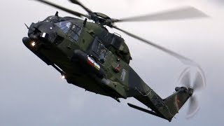 4Kᵁᴴᴰ NH90 TTH German Army 'Heideflieger' Display Team @ NATO Days 2022