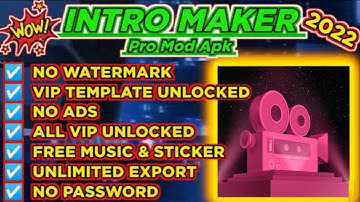 HOW TO Download  INTRO Maker pro IN ANDROID without paying||All unlocked intro maker Download  💯👍
