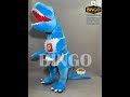 Mascot hơi khủng long POPS - Sản xuất mascot bơm hơi giá rẻ TpHCM