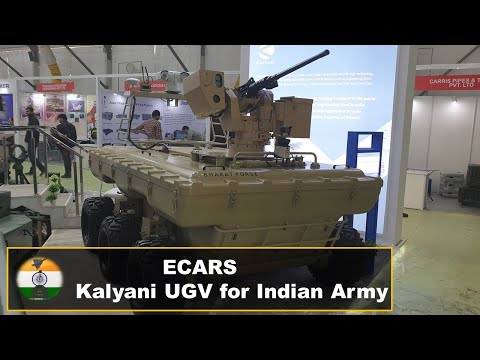 Kalyani’s Autonomous Rover System ECARS for Indian Army