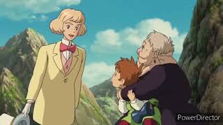 Howl's Moving Castle Scarecrow Kiss Scene Resimi